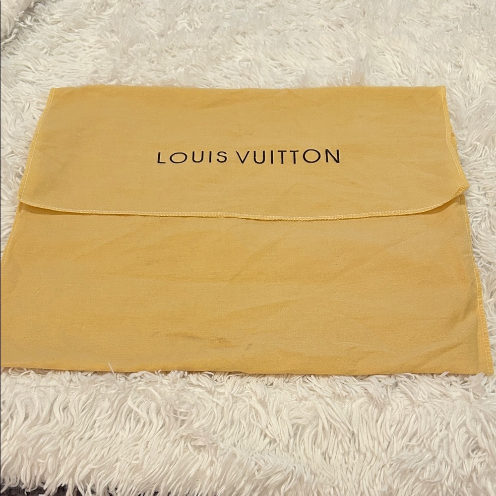 Louis Vuitton Yellow Storage Pouch16 x 13